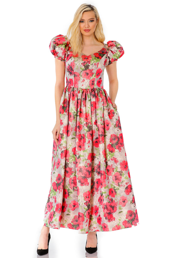 Rochie jacquard T-42